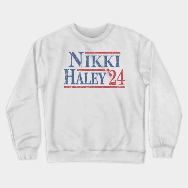 Nikki Haley 24 Crewneck Sweatshirt by Etopix